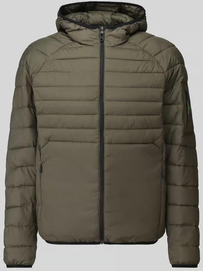 BOSS Green Regular fit gewatteerd jack met capuchon model 'OW_Urbanex' - Foto 2