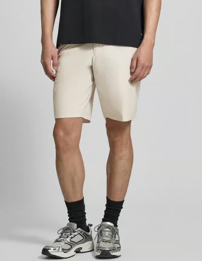 BOSS Green Regular fit korte broek met elastische band Model 'S_SPEEDFLEX' - Foto 3