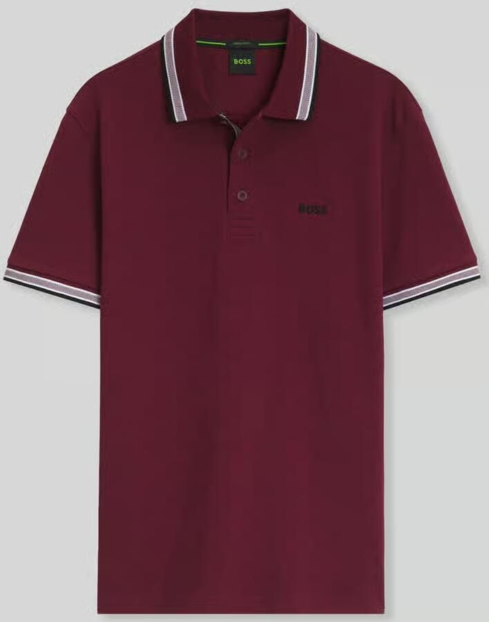 BOSS Green Regular fit poloshirt van puur katoen model 'PADDY' - Foto 2