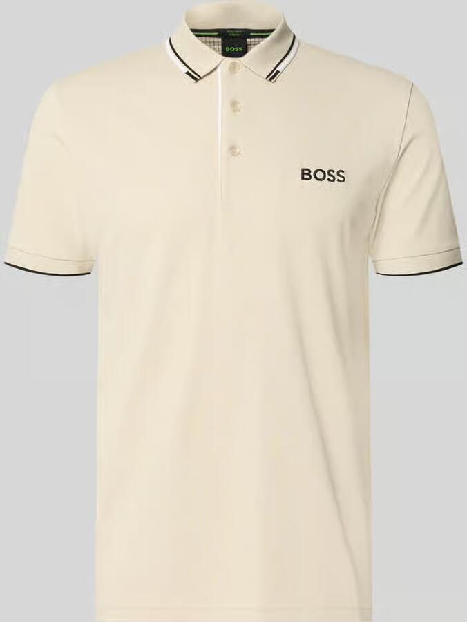 BOSS Green regular fit poloshirt van katoenmix model 'PADDY PRO' - Foto 2