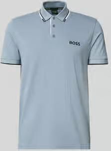 BOSS Green regular fit poloshirt van katoenmix model 'PADDY PRO'