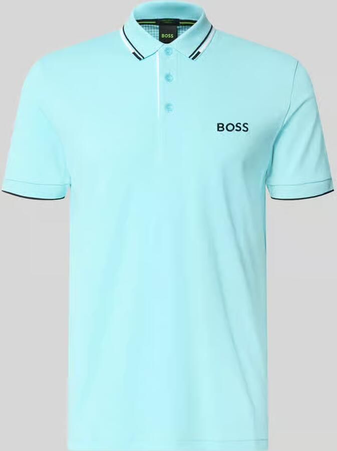 BOSS Green regular fit poloshirt van katoenmix model 'PADDY PRO' - Foto 2