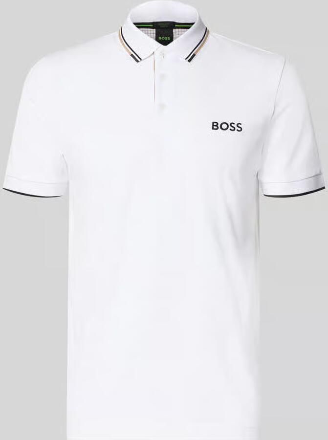BOSS Green regular fit poloshirt van katoenmix model 'PADDY PRO' - Foto 6
