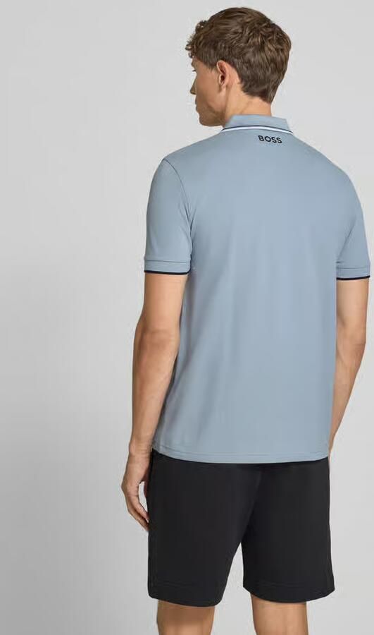 BOSS Green regular fit poloshirt van katoenmix model 'PADDY PRO' - Foto 2