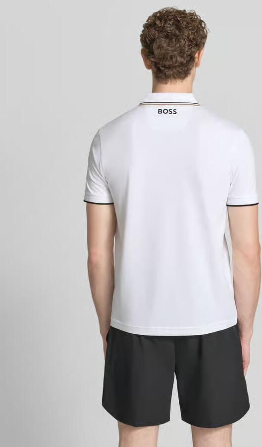 BOSS Green regular fit poloshirt van katoenmix model 'PADDY PRO' - Foto 7