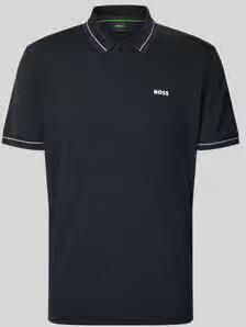 BOSS Green regular fit poloshirt van katoenmix model 'PL_Member'