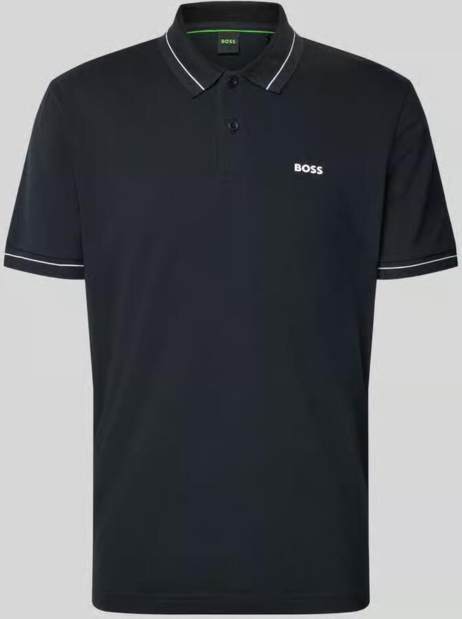 BOSS Green regular fit poloshirt van katoenmix model 'PL_Member' - Foto 2