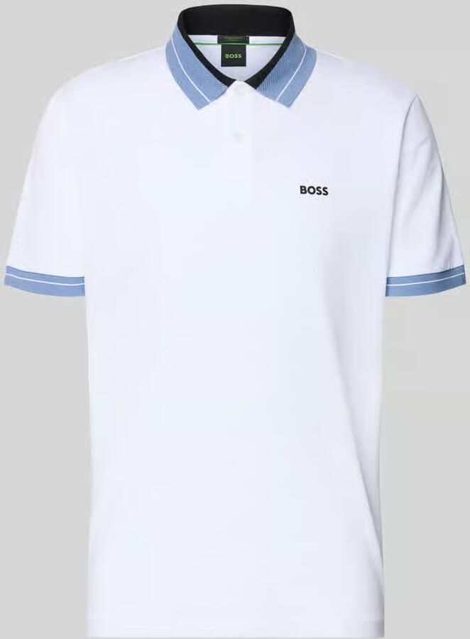 BOSS Green regular fit poloshirt van katoenmix model 'PL_Member' - Foto 2