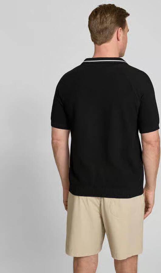 BOSS Green regular fit poloshirt van knitwear - Foto 3