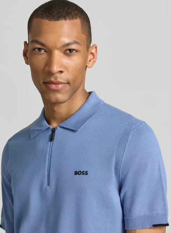 BOSS Green regular fit poloshirt van puur katoen model 'KN_EVER-X'