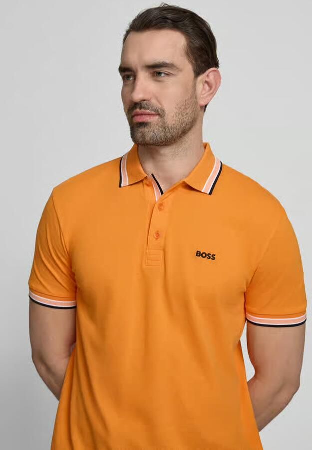 BOSS Green Regular fit Poloshirt van puur katoen model 'PADDY'