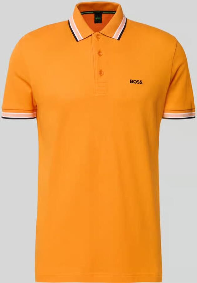 BOSS Green Regular fit Poloshirt van puur katoen model 'PADDY' - Foto 2