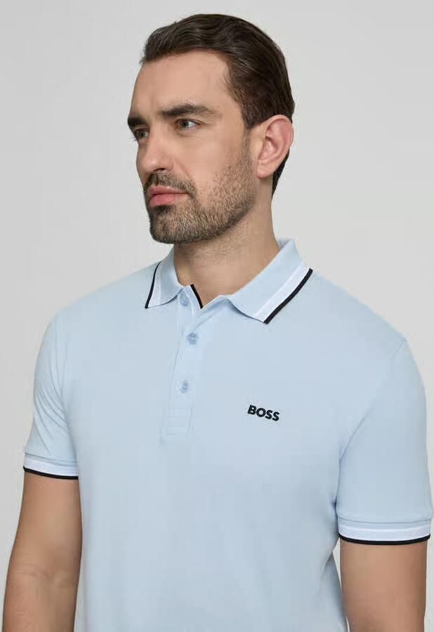 BOSS Green Regular fit Poloshirt van puur katoen model 'PADDY' - Foto 2