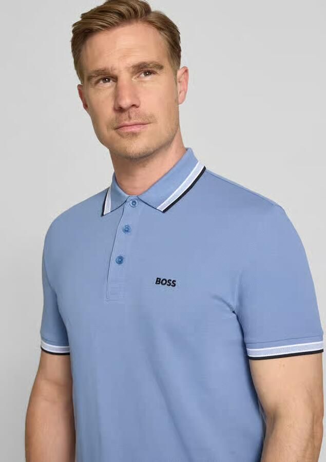 BOSS Green Regular fit Poloshirt van puur katoen model 'PADDY'