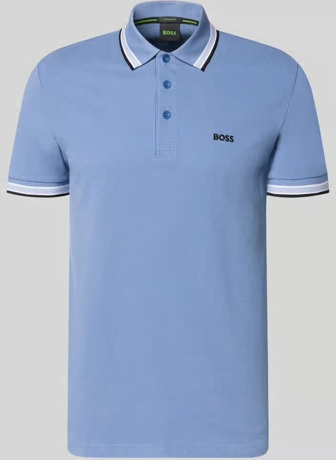 BOSS Green Regular fit Poloshirt van puur katoen model 'PADDY' - Foto 2