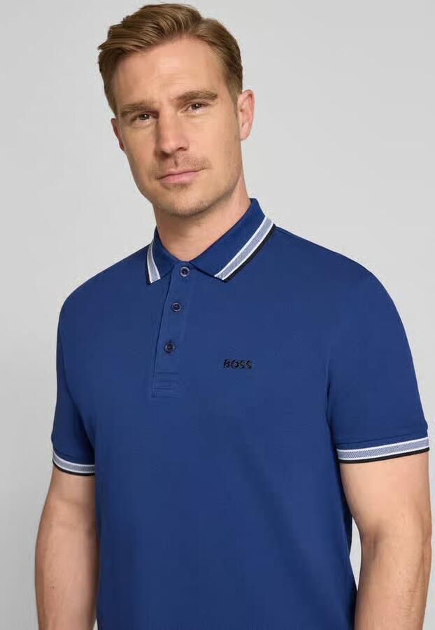 BOSS Green Regular fit Poloshirt van puur katoen model 'PADDY'