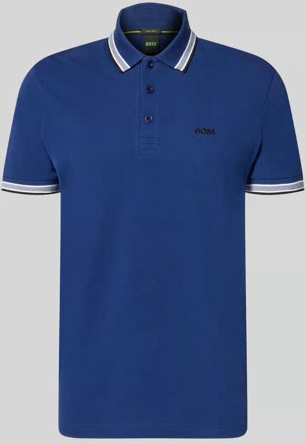 BOSS Green Regular fit Poloshirt van puur katoen model 'PADDY' - Foto 2