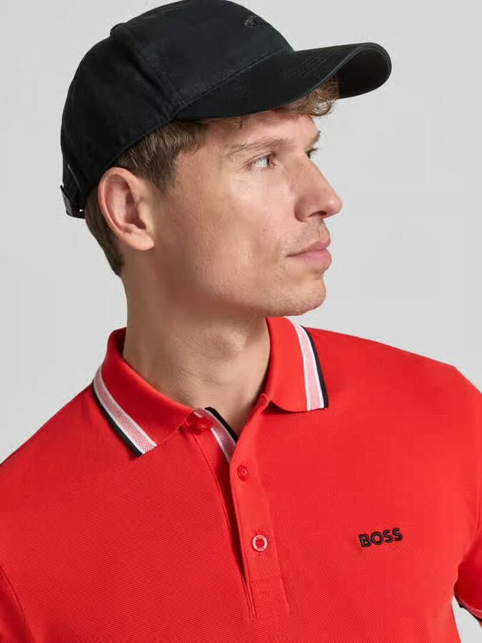 BOSS Green Regular fit Poloshirt van puur katoen model 'PADDY'