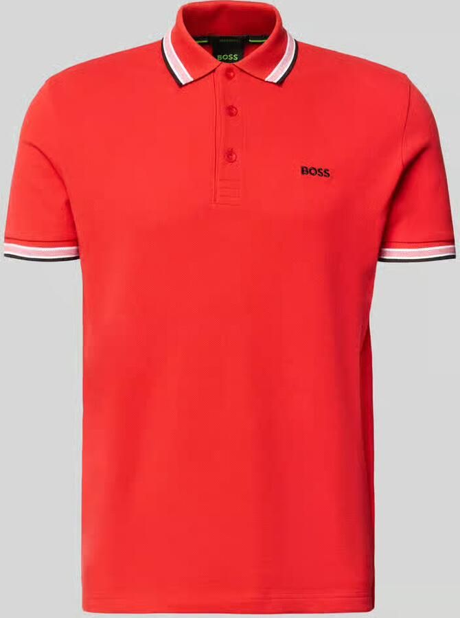 BOSS Green Regular fit Poloshirt van puur katoen model 'PADDY' - Foto 2