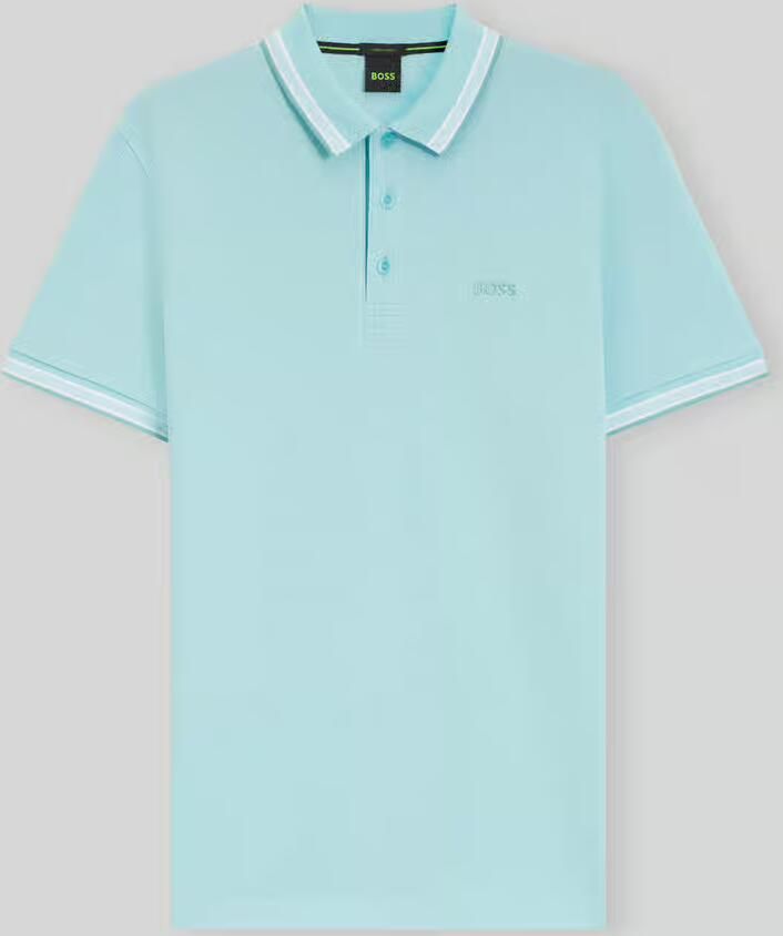 BOSS Green Regular fit Poloshirt van puur katoen model 'PADDY' - Foto 2