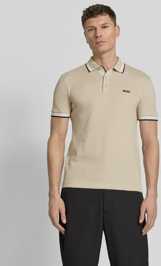 BOSS Green Regular fit Poloshirt van puur katoen model 'PADDY' - Foto 7