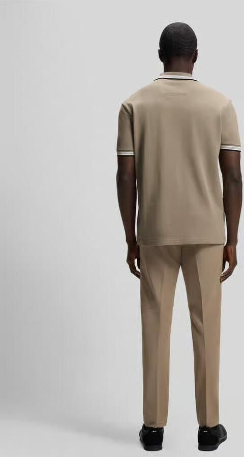 BOSS Green Regular fit Poloshirt van puur katoen model 'PADDY' - Foto 9