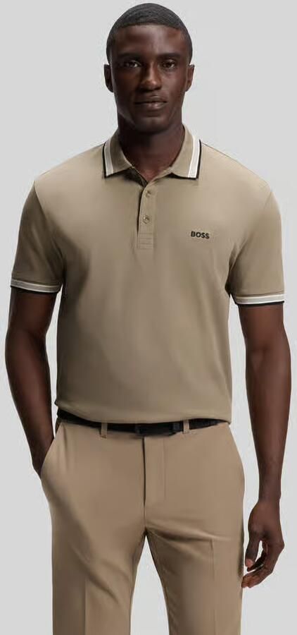 BOSS Green Regular fit Poloshirt van puur katoen model 'PADDY' - Foto 10