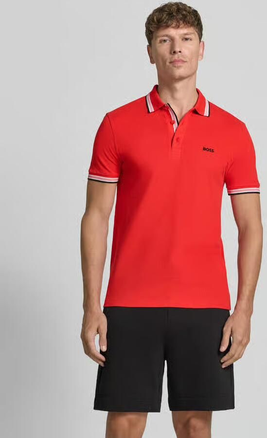 BOSS Green Regular fit Poloshirt van puur katoen model 'PADDY' - Foto 2