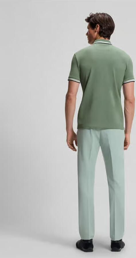 BOSS GREEN Poloshirt PADDY met contrasterende strepen aan de kraag - Foto 8