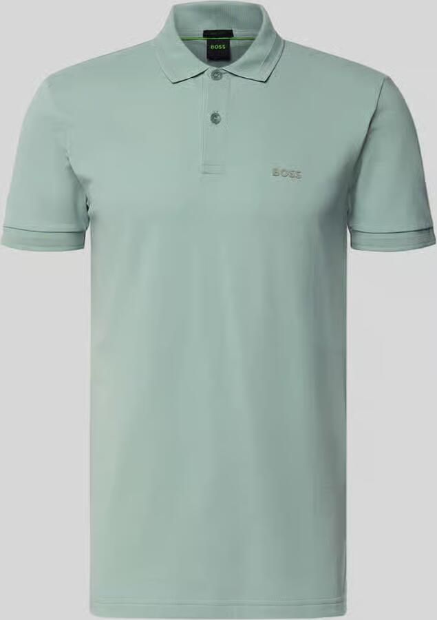 BOSS Green regular fit poloshirt van puur katoen model 'PIO 1'