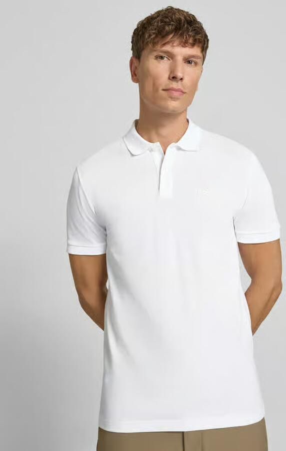 BOSS Green regular fit poloshirt van puur katoen model 'PIO 1' - Foto 3