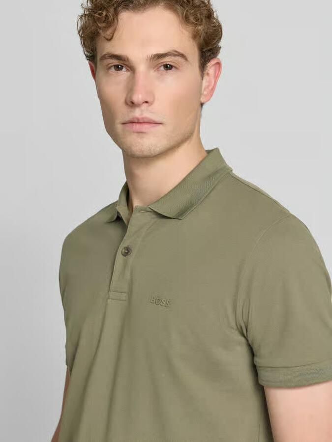 BOSS Green regular fit poloshirt van puur katoen model 'PIO 1'