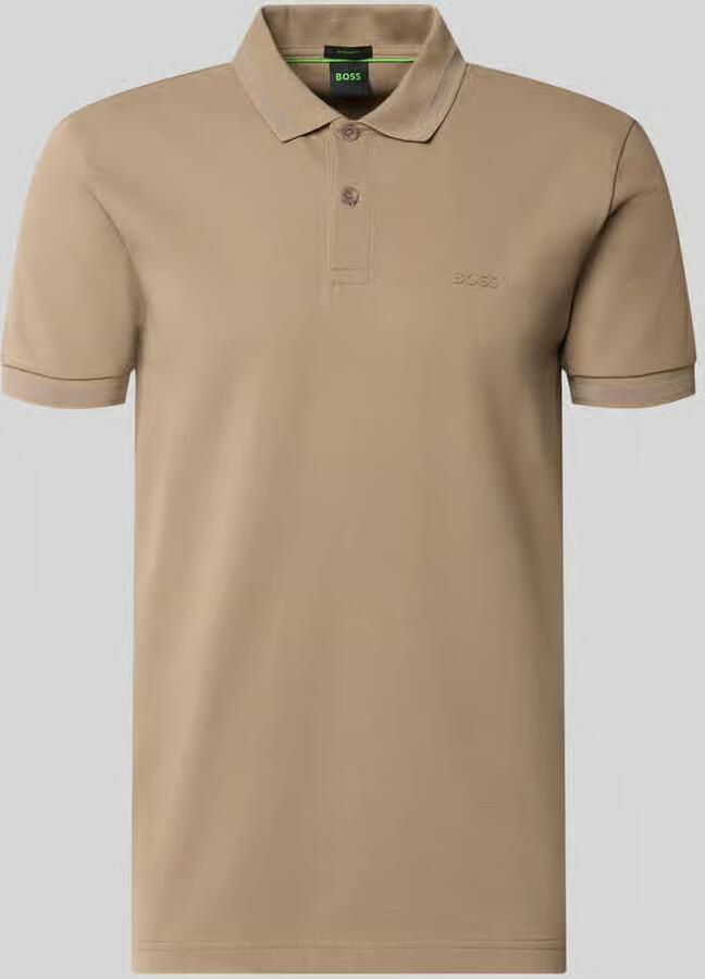 BOSS Green regular fit poloshirt van puur katoen model 'PIO 1'