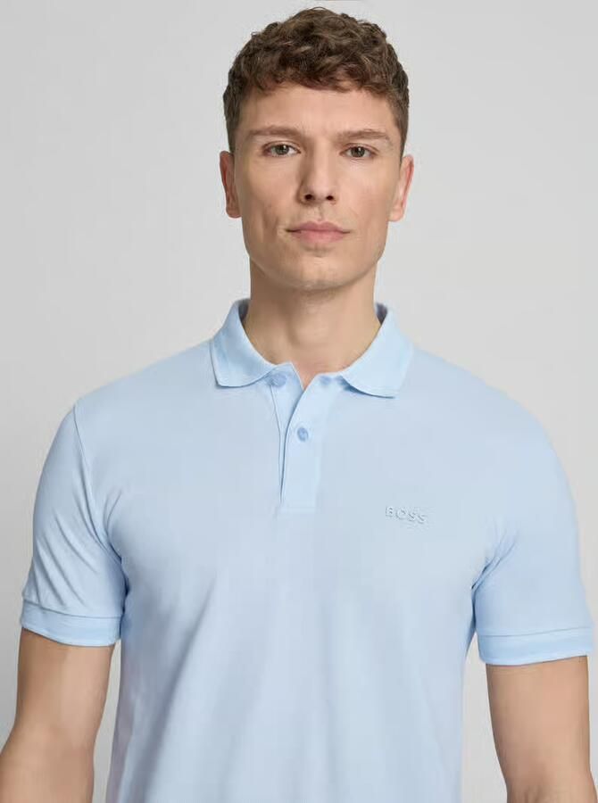 BOSS Green regular fit poloshirt van puur katoen model 'PIO'