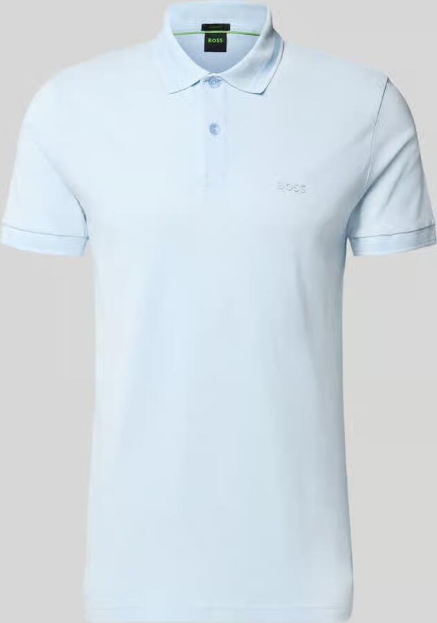 BOSS Green regular fit poloshirt van puur katoen model 'PIO' - Foto 2