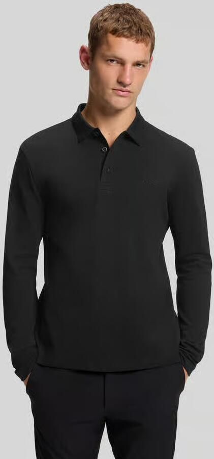 BOSS GREEN Poloshirt met lange mouwen Plisy met strepen op de kraag - Foto 11