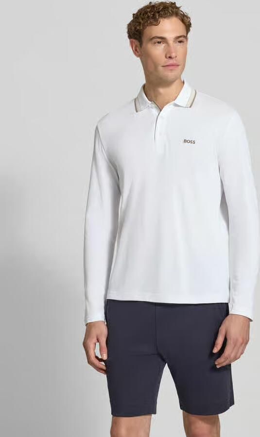 BOSS Green Regular fit poloshirt van puur katoen model 'Plisy' - Foto 2
