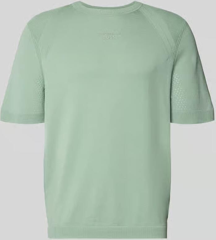 BOSS Green regular fit pullover van modalmix met zijdemix model 'SPIRIT70' - Foto 2