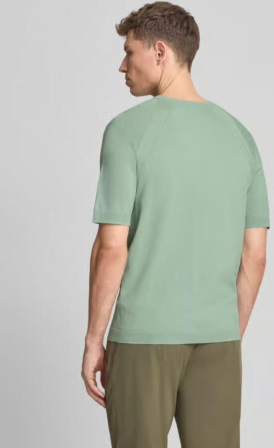 BOSS Green regular fit pullover van modalmix met zijdemix model 'SPIRIT70' - Foto 2