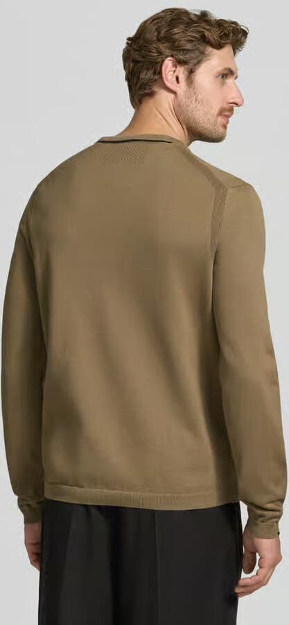 BOSS Green Regular fit pullover van pure katoen model 'KN_Ever-X' - Foto 3