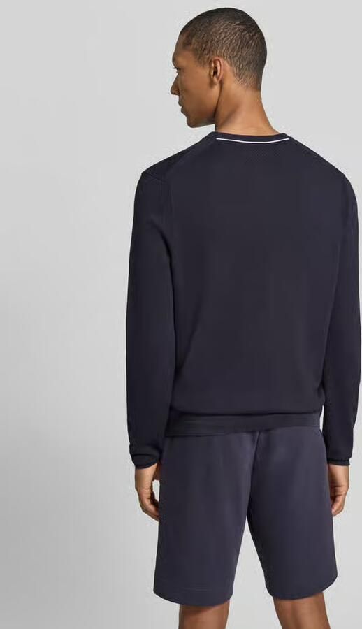 BOSS Green Regular fit pullover van pure katoen model 'KN_Ever-X' - Foto 3