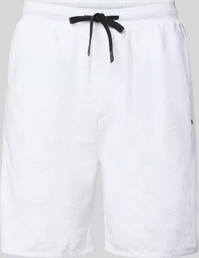 BOSS Green regular fit shorts van katoenmix model 'JT_Member Short' - Foto 2