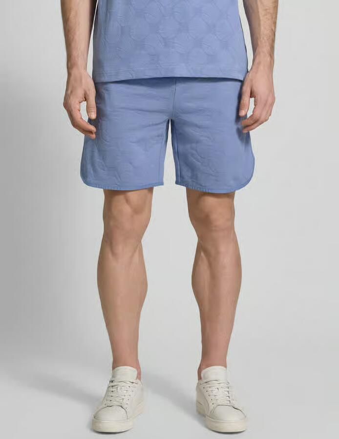 BOSS Green regular fit shorts van katoenmix model 'JT_Member Short' - Foto 3