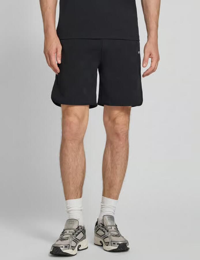 BOSS Green regular fit shorts van katoenmix model 'JT_Member Short' - Foto 3