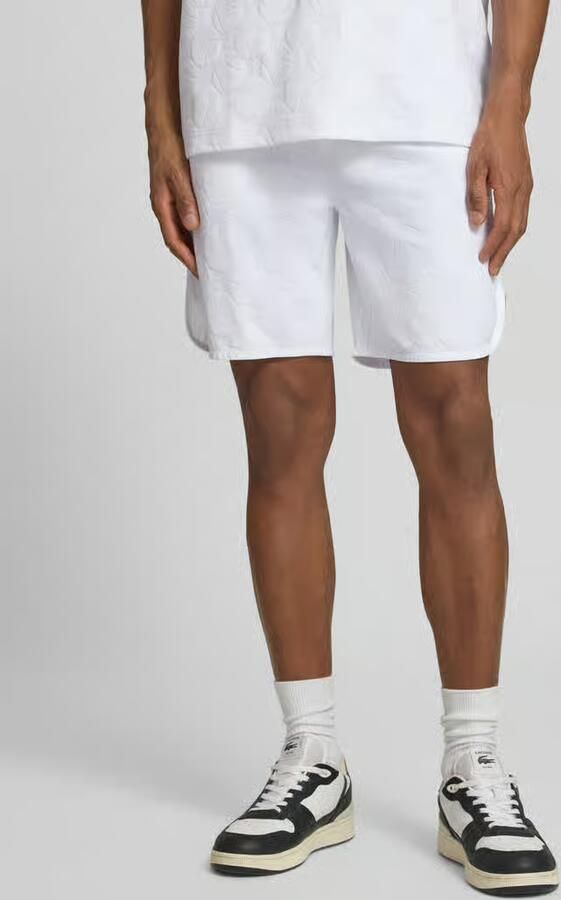 BOSS Green regular fit shorts van katoenmix model 'JT_Member Short' - Foto 4