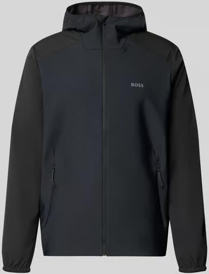 BOSS Green Regular fit Softshell-jack met capuchon Model 'LW_CRUISLITE' - Foto 2