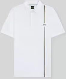 BOSS Green regular fit sport T-shirt met logoband