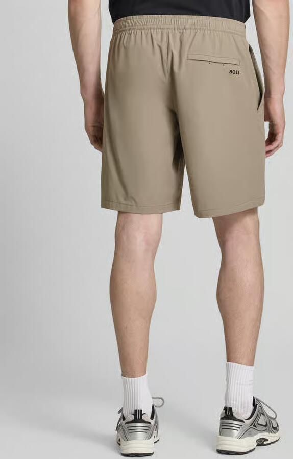 BOSS Green regular fit sportshorts met labelprint model 'TREVOL' - Foto 2