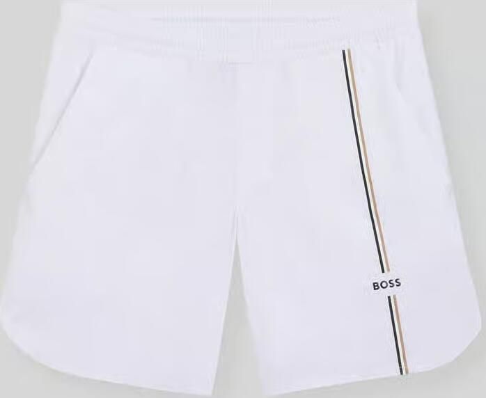BOSS Green regular fit sportshorts met logodetails model 'SH_TOC GAME 8 INCH' - Foto 2