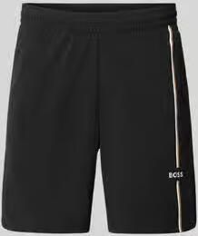 BOSS Green regular fit sportshorts met logodetails model 'SH_TOC GAME 8 INCH'